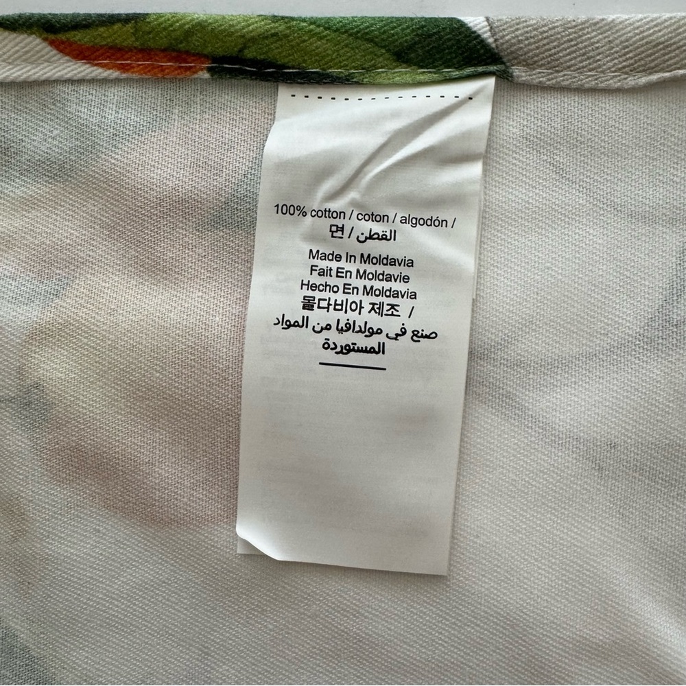 Williams Sonoma Citrus Apron NWT Cotton D-Ring Neck Pockets - Picture 13 of 14